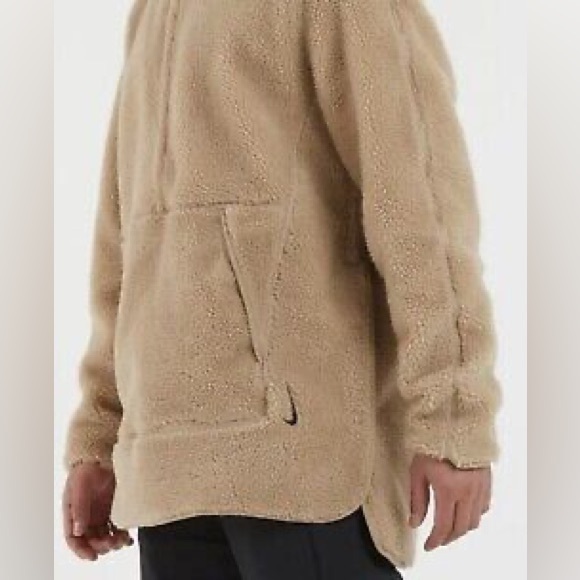 $110 Nike Yoga ACG Sherpa Fleece Pullover Jacket men training running XL tall - Picture 2 of 8